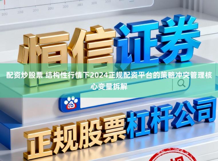 配资炒股票 结构性行情下2024正规配资平台的策略冲突管理核心变量拆解